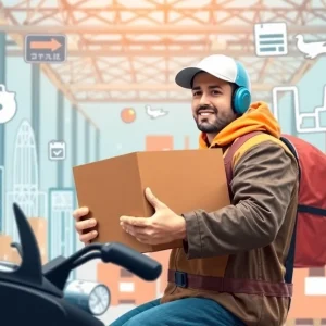 Image representing the lawsuit against Amazon for misclassifying delivery drivers