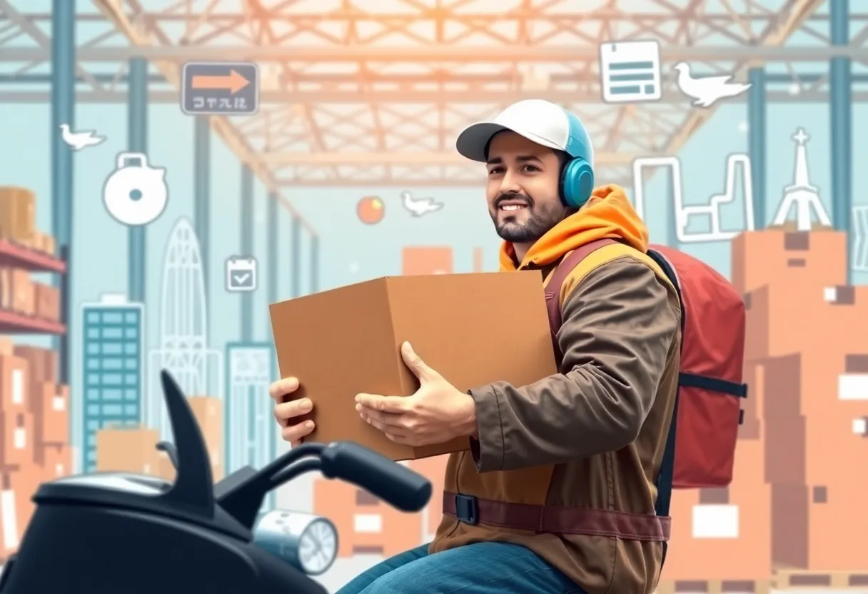 Image representing the lawsuit against Amazon for misclassifying delivery drivers