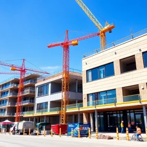 Construction site of F.H.C. Construction LLC in Bristol