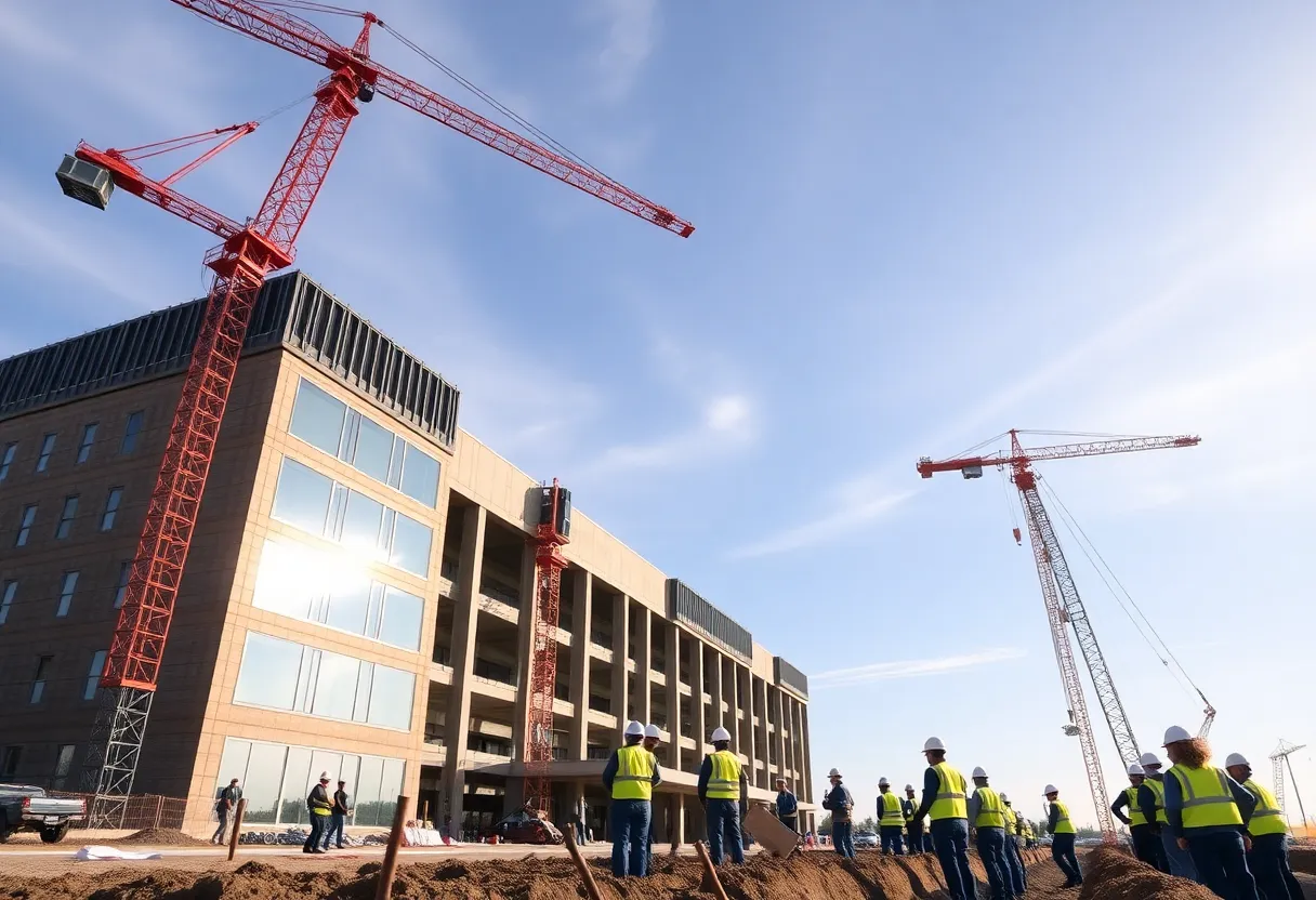 Groundbreaking ceremony for the Center for Health Professions
