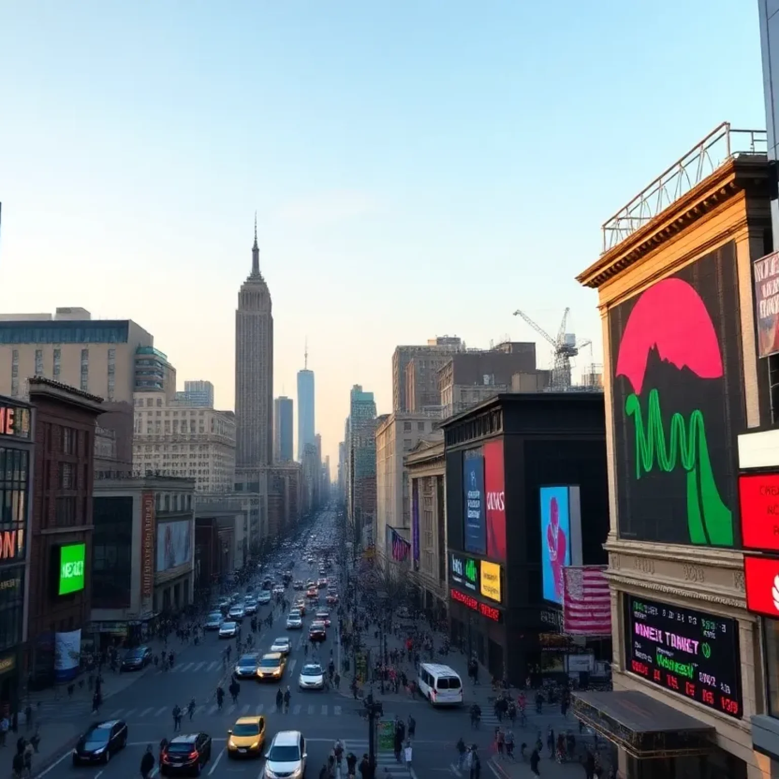 Financial district of New Jersey showing skyscrapers and investment activities.
