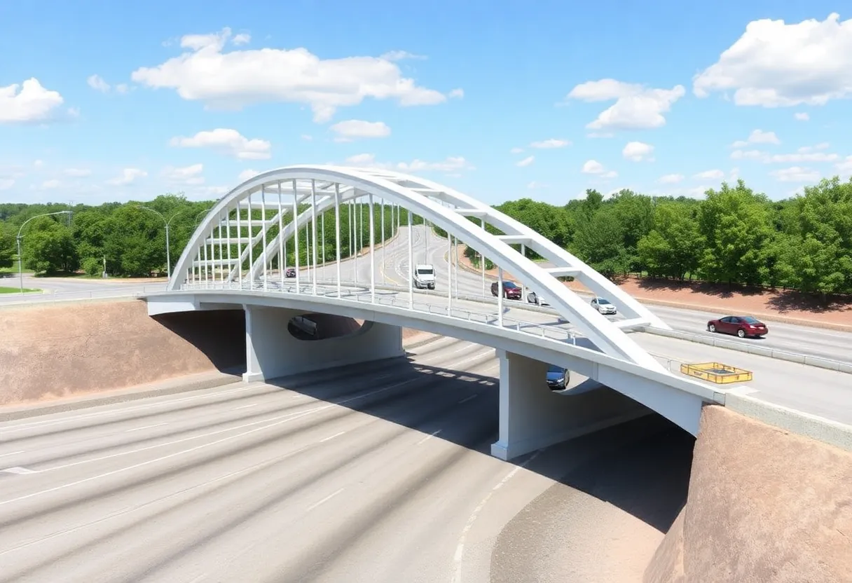 Conceptual design of Pennsylvania Turnpike bridge